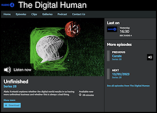 Unfinished: BBC Digital Human